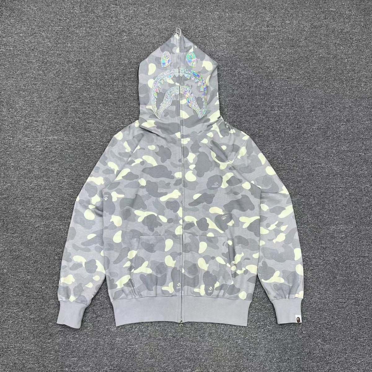 BAPE City Camo Shark Full Zip Hoodie
