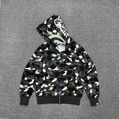BAPE City Camo Shark Full Zip Hoodie
