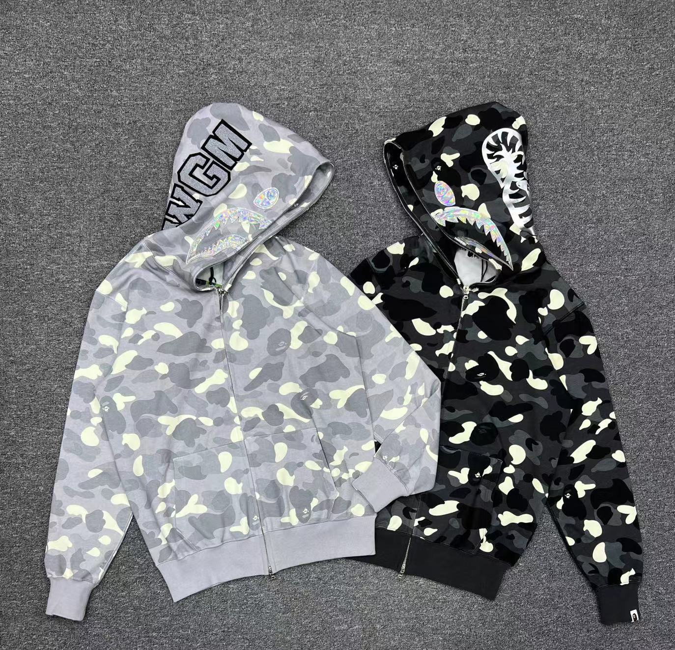BAPE City Camo Shark Full Zip Hoodie