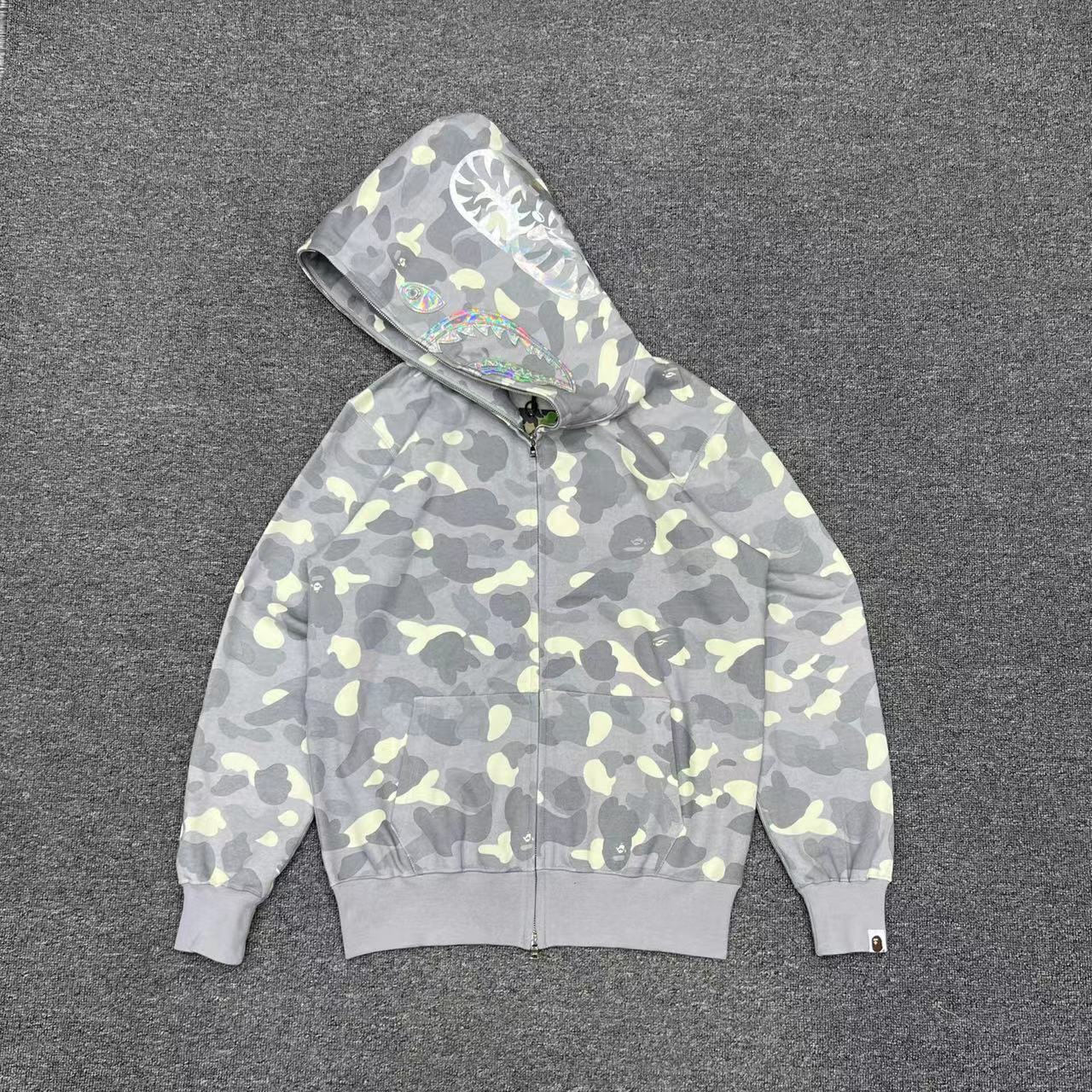 BAPE City Camo Shark Full Zip Hoodie