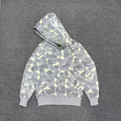 BAPE City Camo Shark Full Zip Hoodie