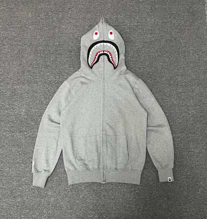 A Bathing Ape (BAPE) 2nd Shark Full Zip Hoodie
