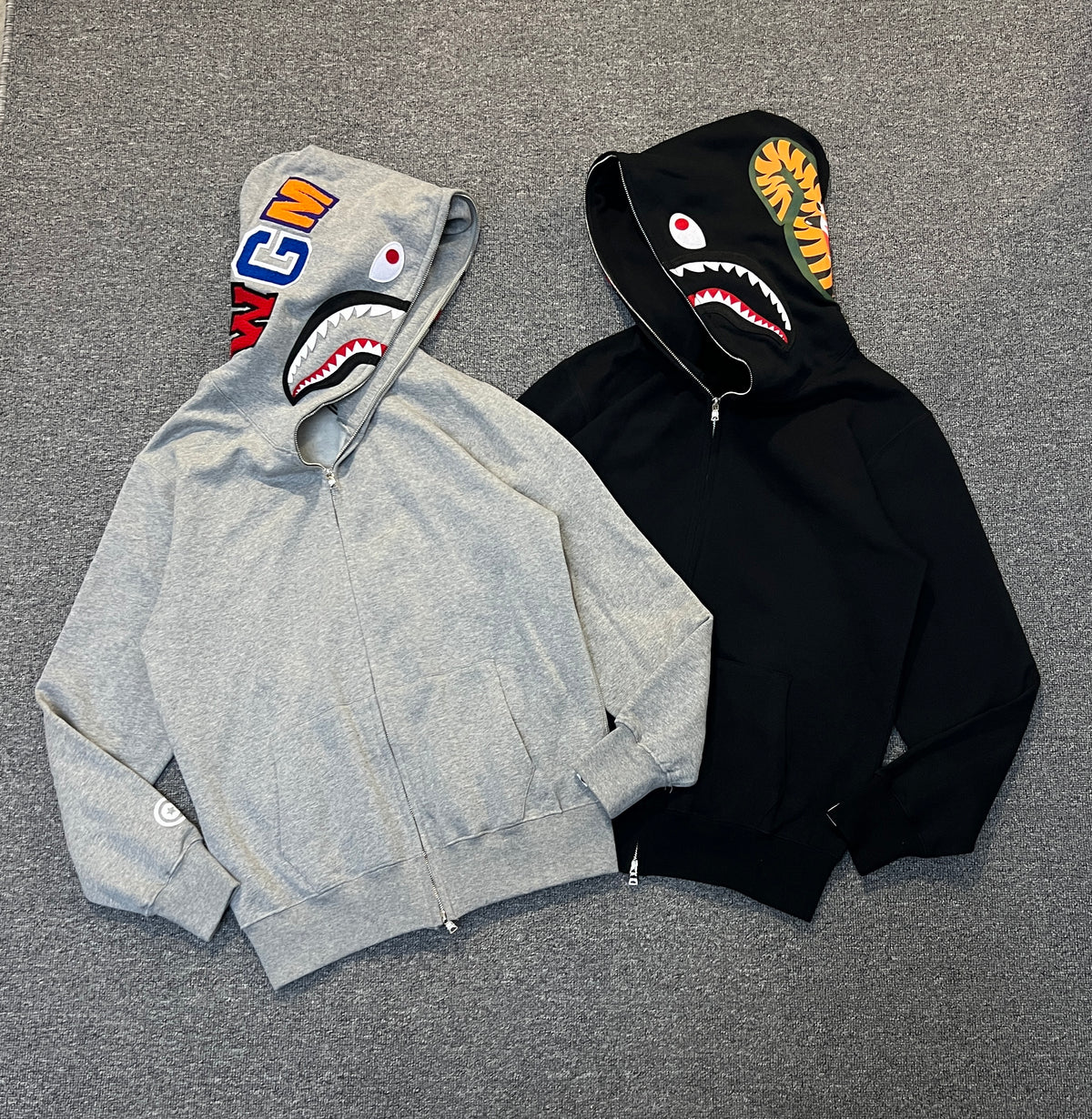 A Bathing Ape (BAPE) 2nd Shark Full Zip Hoodie