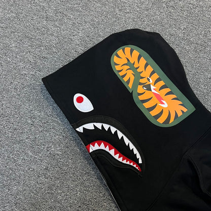 A Bathing Ape (BAPE) 2nd Shark Full Zip Hoodie