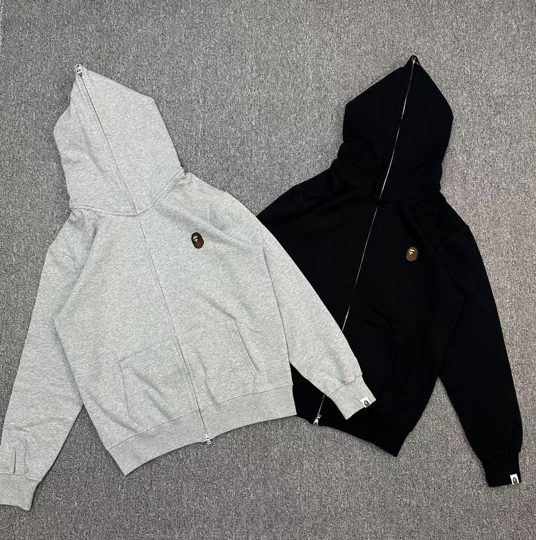 BAPE One Point Ape Head Full Zip Hoodie