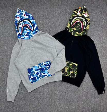 BAPE 1st Camo Shark Full Zip Hoodie