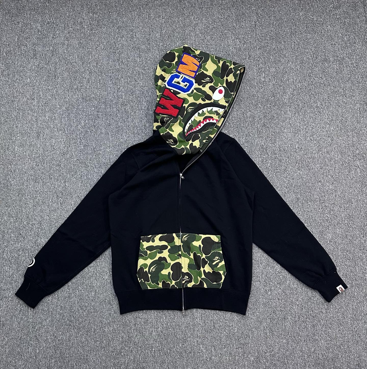 BAPE 1st Camo Shark Full Zip Hoodie