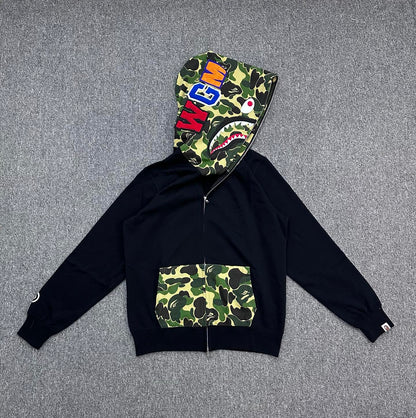 BAPE 1st Camo Shark Full Zip Hoodie