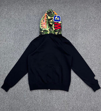 BAPE 1st Camo Shark Full Zip Hoodie