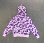 BAPE Color Camo Shark Full Zip Hoodie