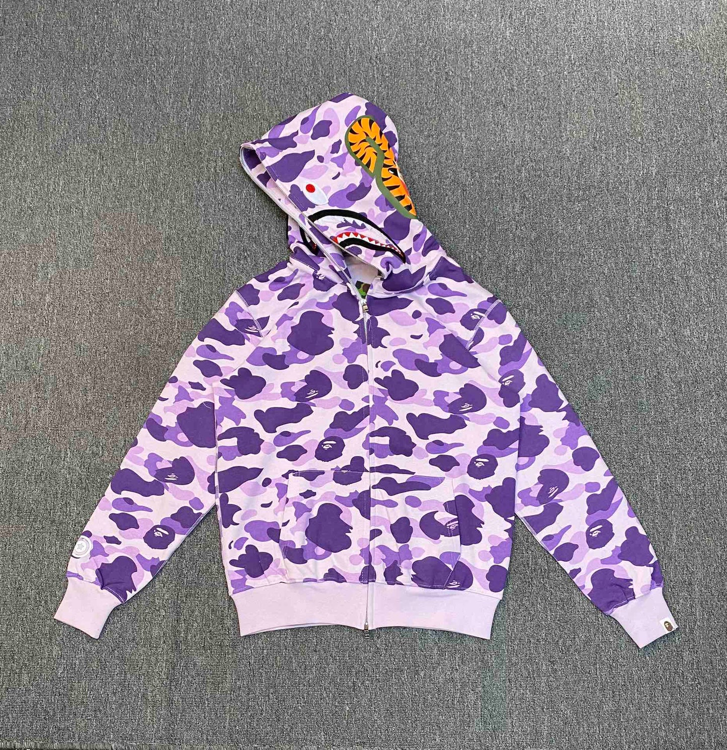 BAPE Color Camo Shark Full Zip Hoodie