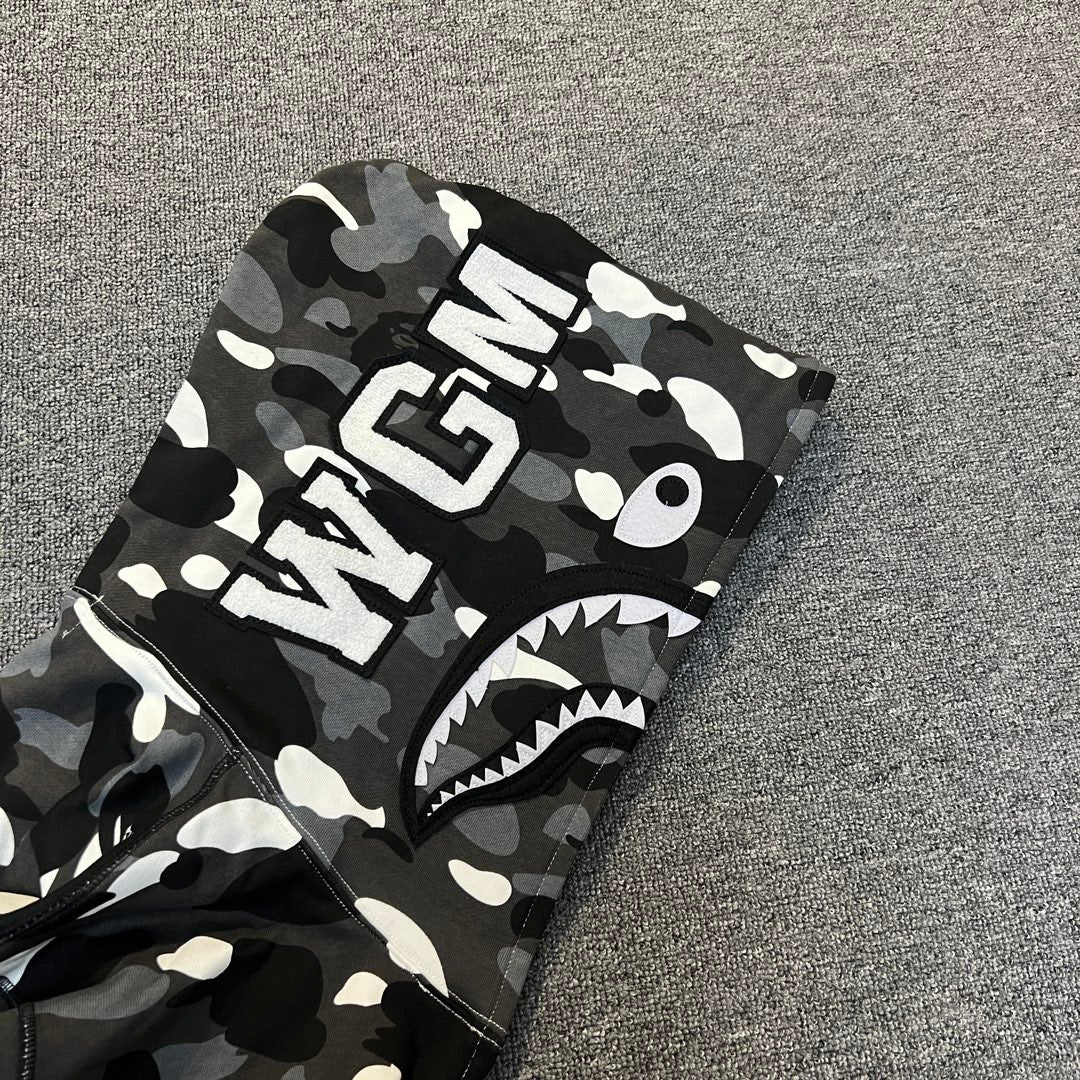BAPE City Camo Split Shark Full Zip Hoodie