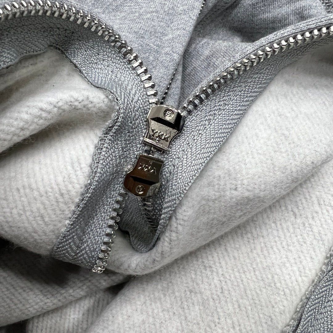 A Bathing Ape (BAPE) 1st Green Camo Half Shark Full Zip Hoodie