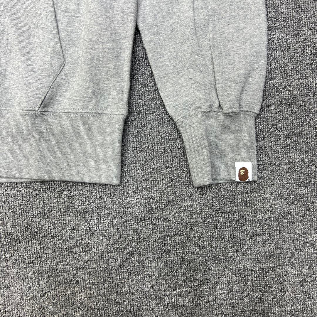A Bathing Ape (BAPE) 1st Green Camo Half Shark Full Zip Hoodie