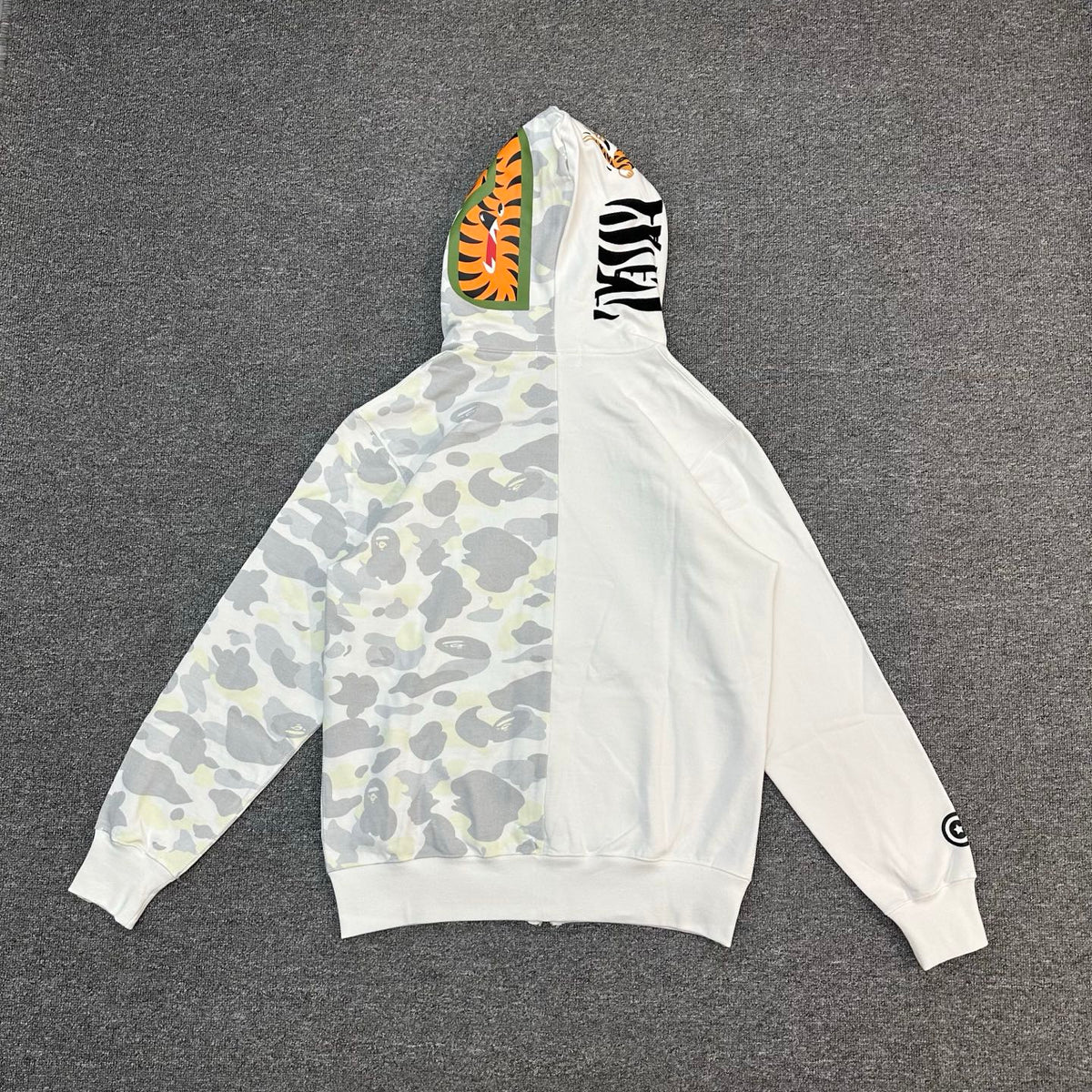 BAPE City Camo Tiger Shark Full Zip Hoodie