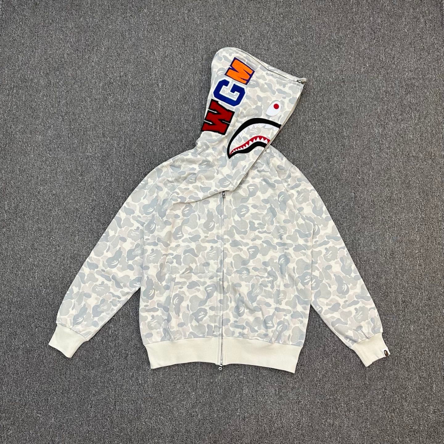 BAPE City Camo Shark Full Zip Hoodie
