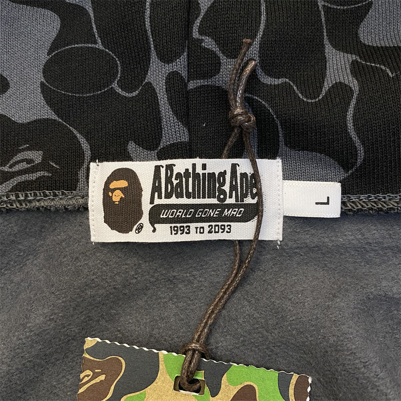 BAPE x Dover Street Market (DSM) Special Camo Shark Full Zip Hoodie