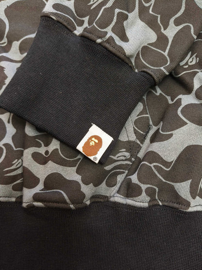 BAPE x Dover Street Market (DSM) Special Camo Shark Full Zip Hoodie
