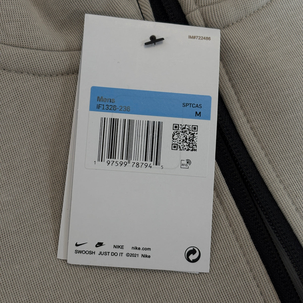 Nike Tech Men's Color-Block Full-Zip Fleece Windrunner Jacket