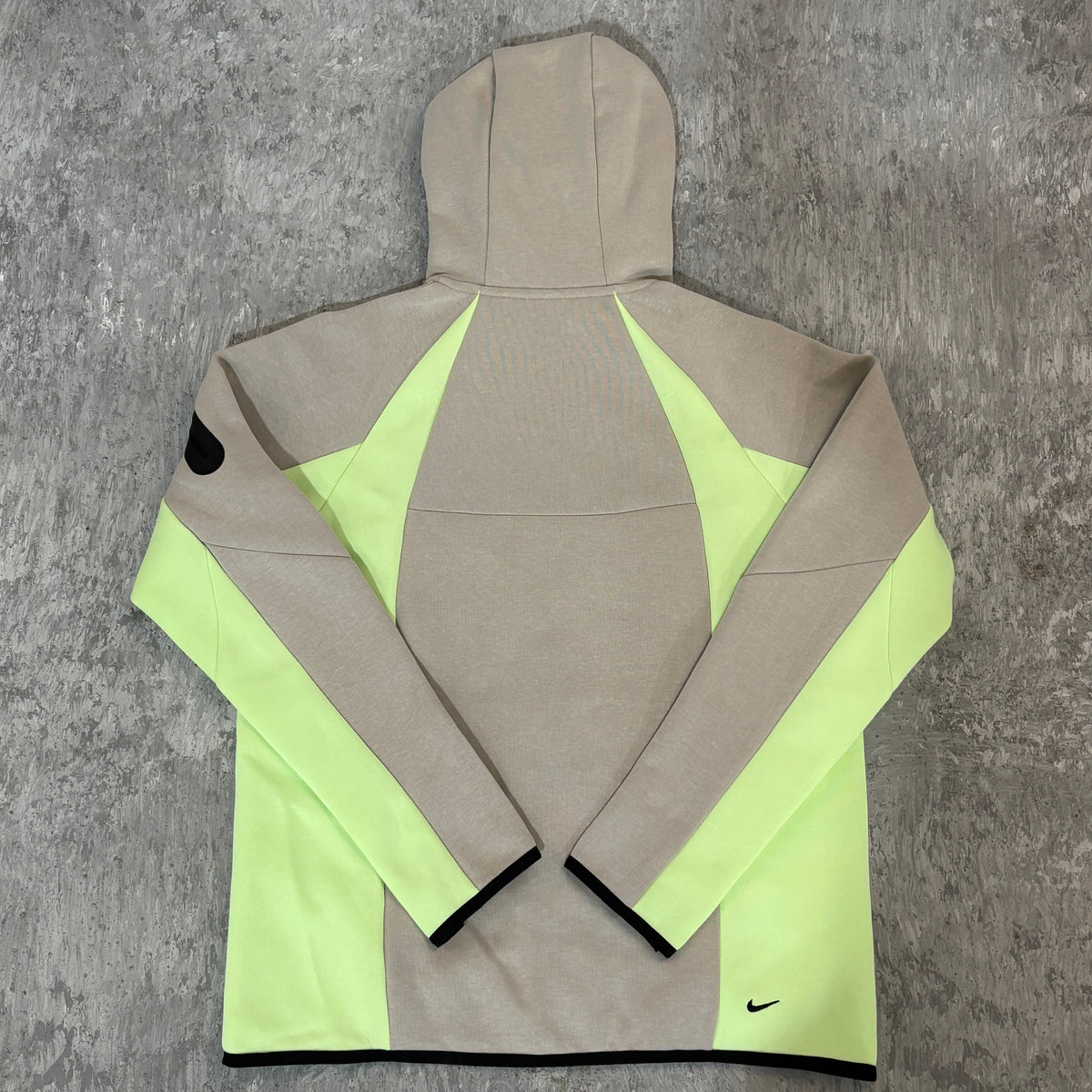 Nike Tech Men's Color-Block Full-Zip Fleece Windrunner Jacket