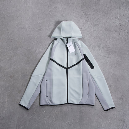 Nike Tech Men's Color-Block Full-Zip Fleece Windrunner Jacket