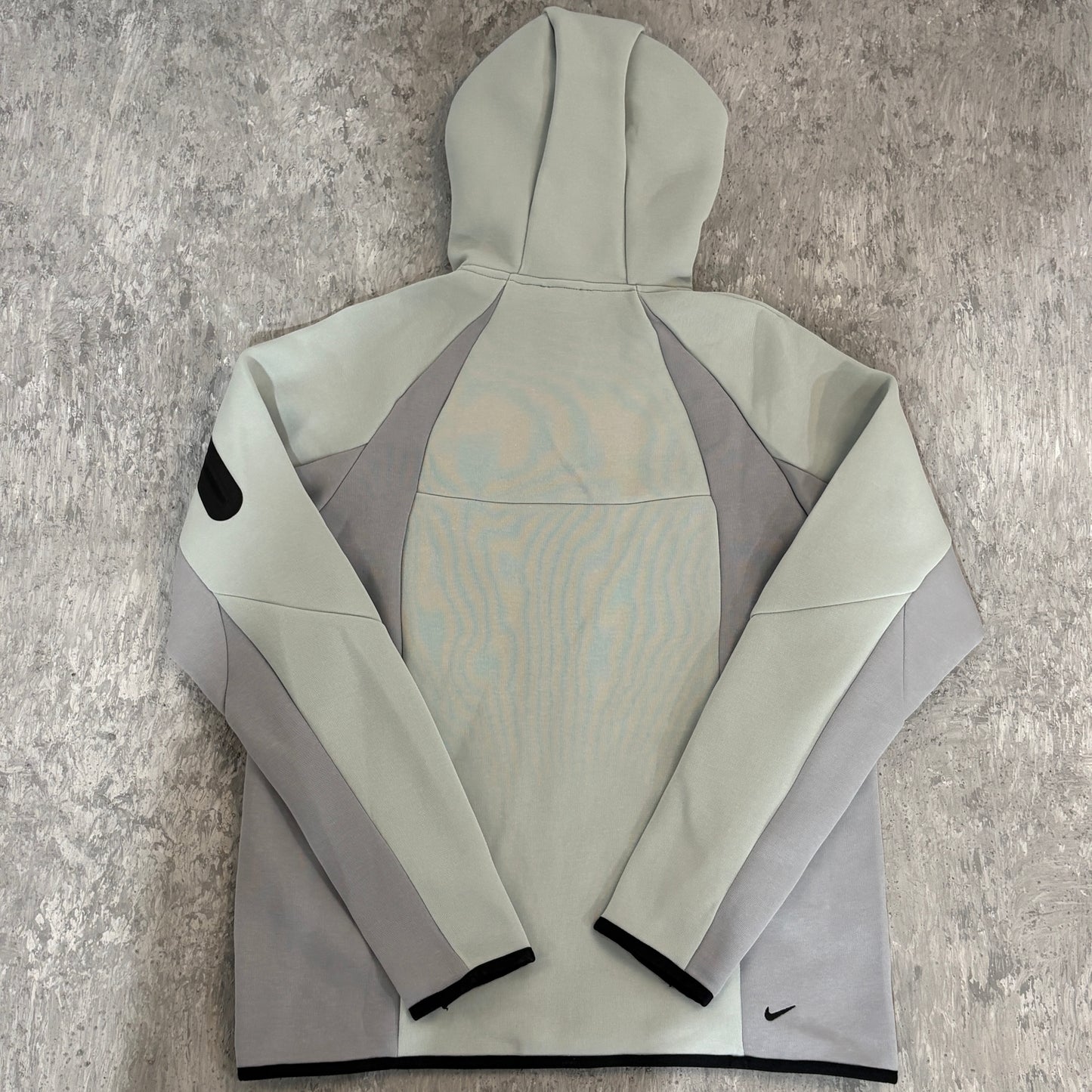 Nike Tech Men's Color-Block Full-Zip Fleece Windrunner Jacket