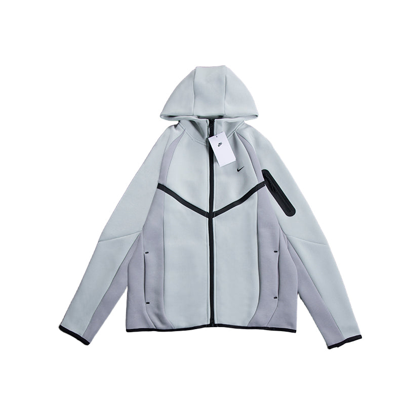 Nike Tech Men's Color-Block Full-Zip Fleece Windrunner Jacket