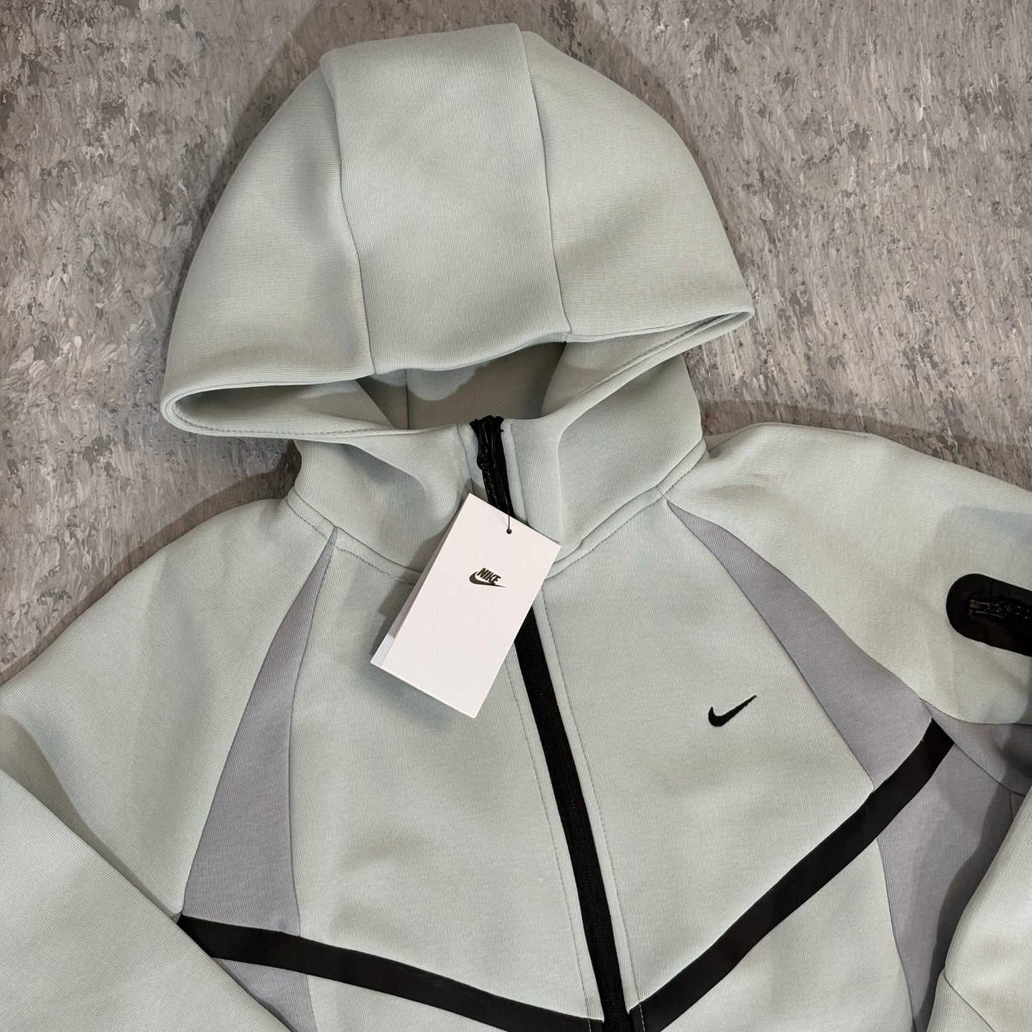 Nike Tech Men's Color-Block Full-Zip Fleece Windrunner Jacket