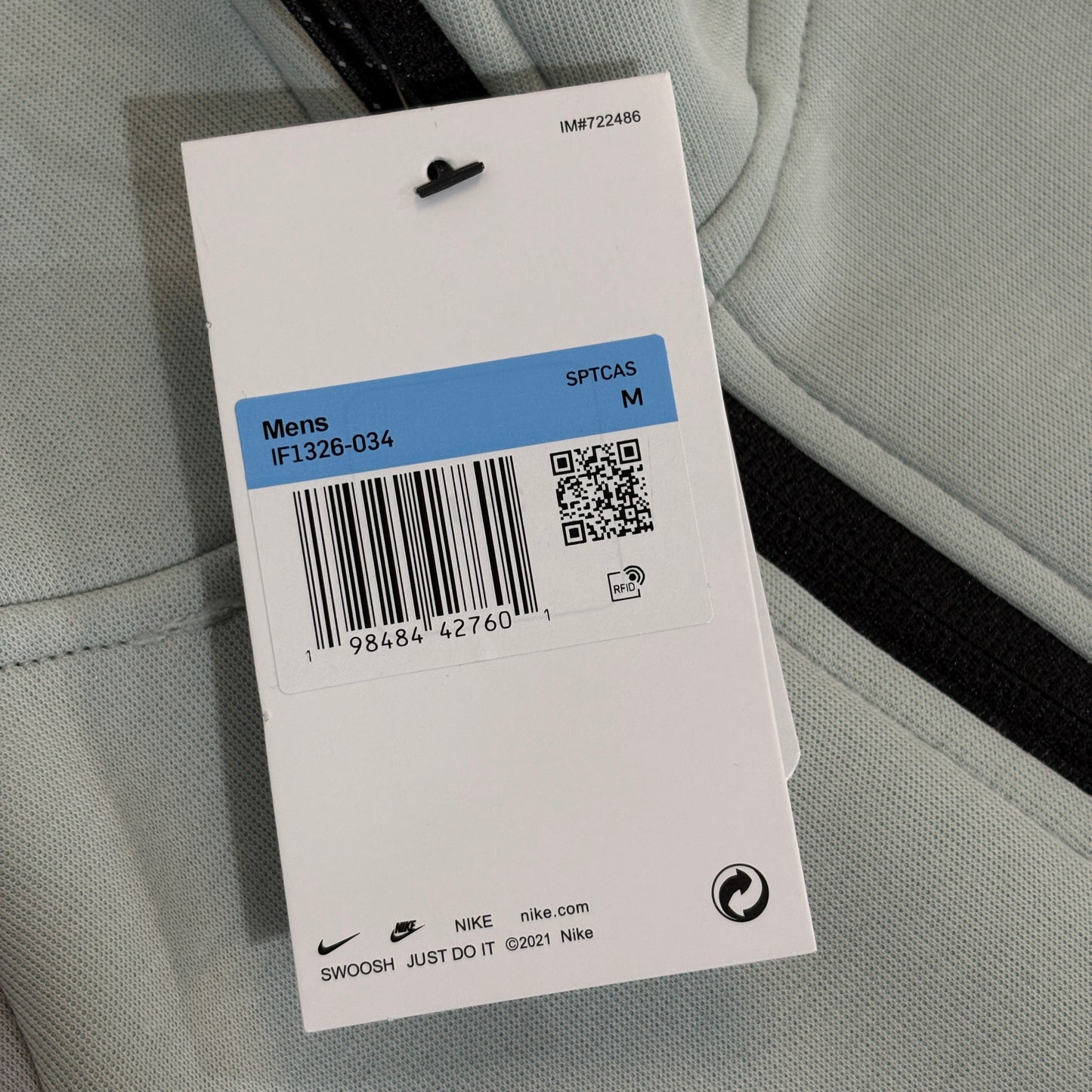 Nike Tech Men's Color-Block Full-Zip Fleece Windrunner Jacket