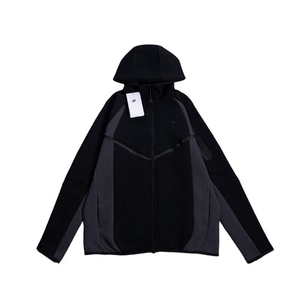 Nike Tech Men's Color-Block Full-Zip Fleece Windrunner Jacket