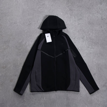 Nike Tech Men's Color-Block Full-Zip Fleece Windrunner Jacket