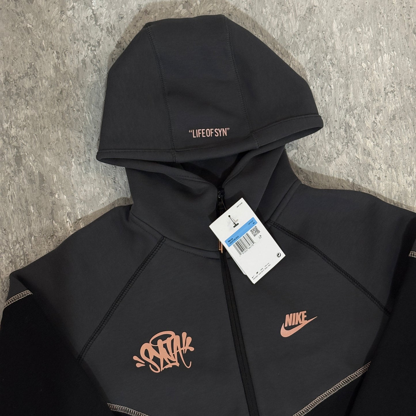 Nike Sportswear Tech Fleece x Central Cee "Syna World" Full-Zip Hoodie