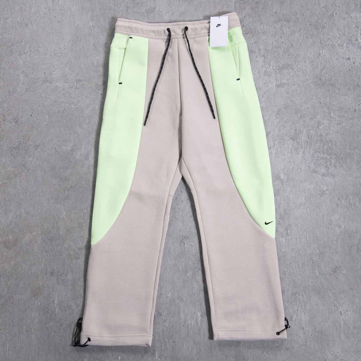 Nike Tech Men's Color-Block Open-Hem Fleece Pants