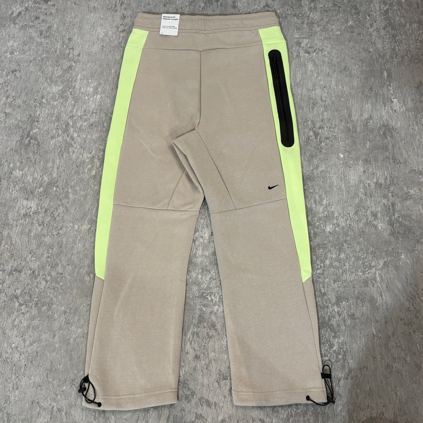 Nike Tech Men's Color-Block Open-Hem Fleece Pants