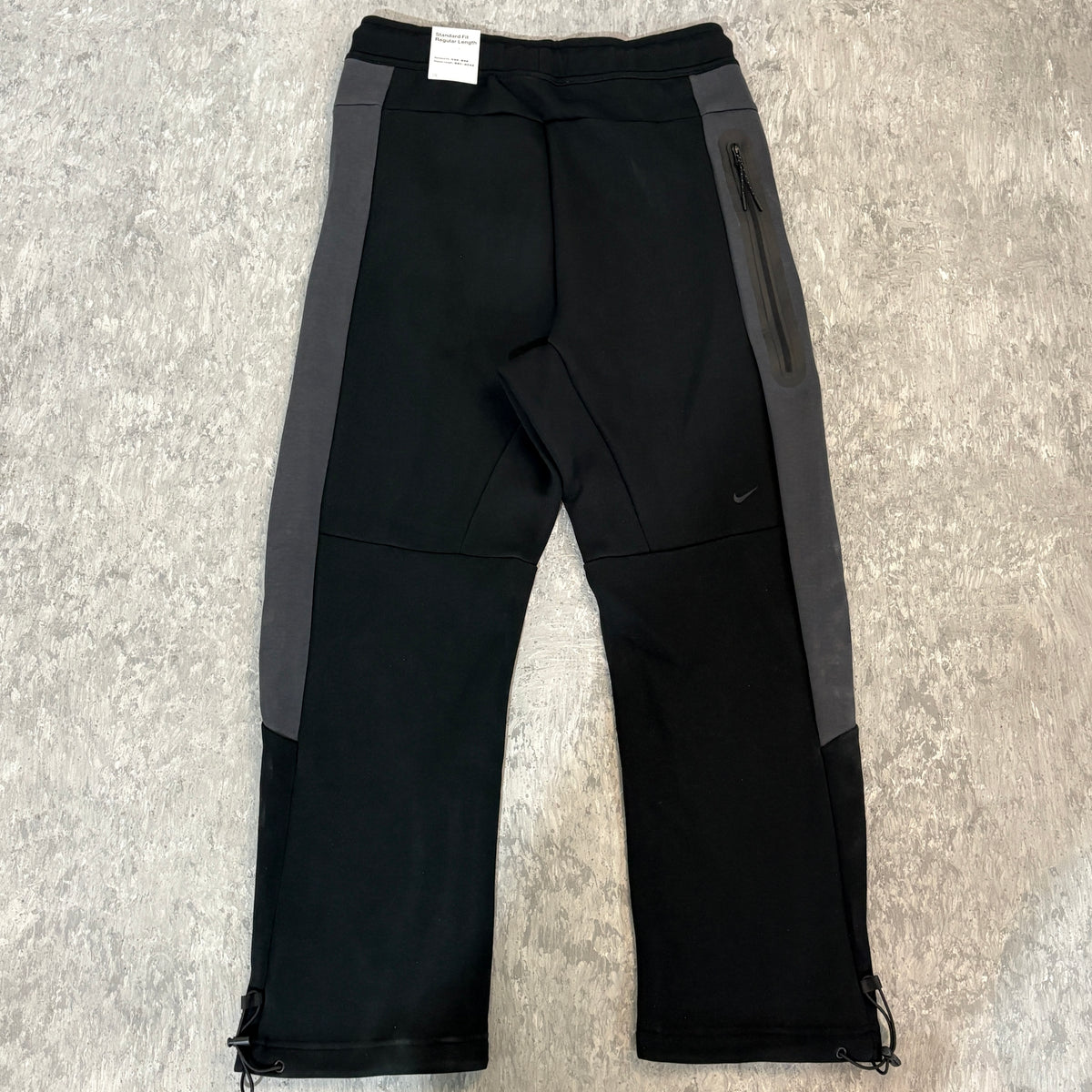 Nike Tech Men's Color-Block Open-Hem Fleece Pants
