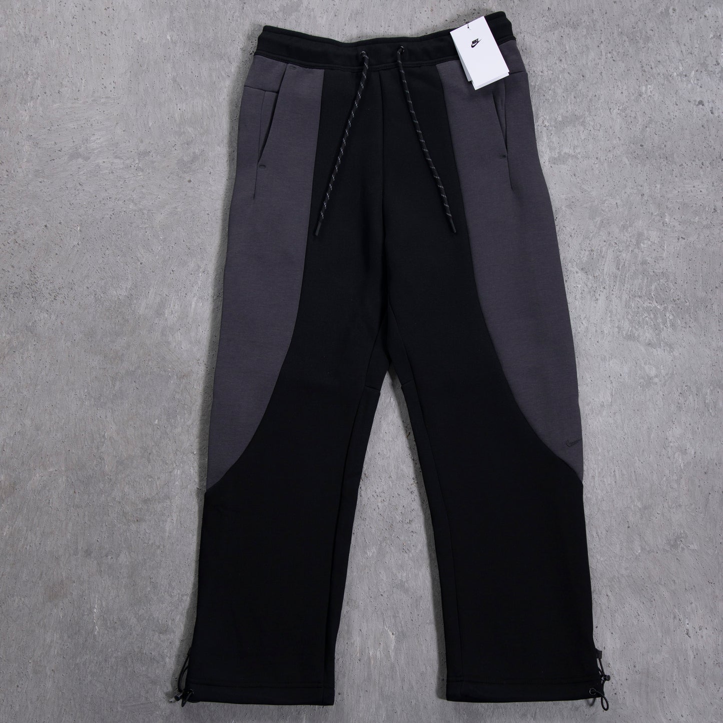 Nike Tech Men's Color-Block Open-Hem Fleece Pants