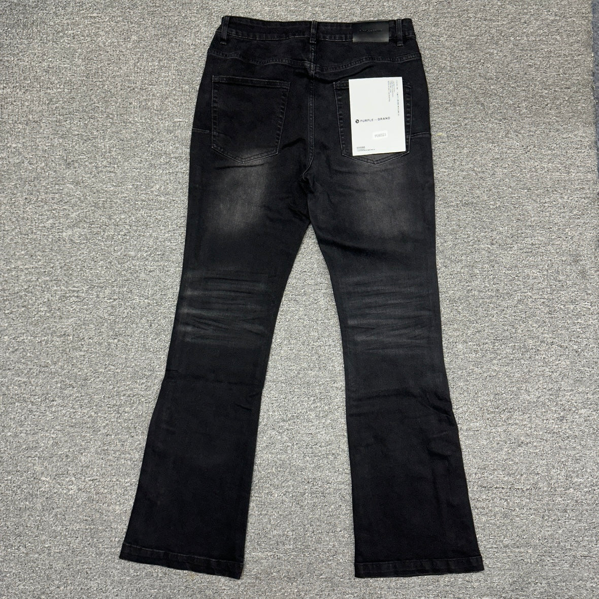 Purple Brand P004 Slim Flare Jeans Black
