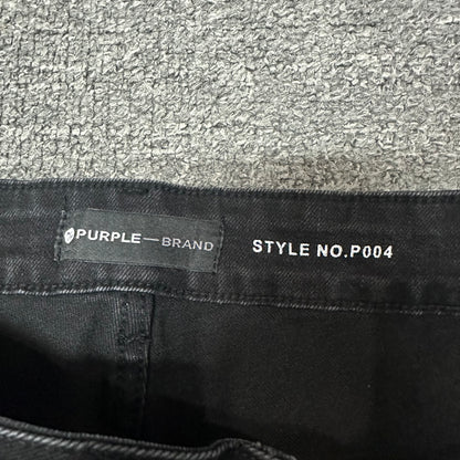 Purple Brand P004 Slim Flare Jeans Black