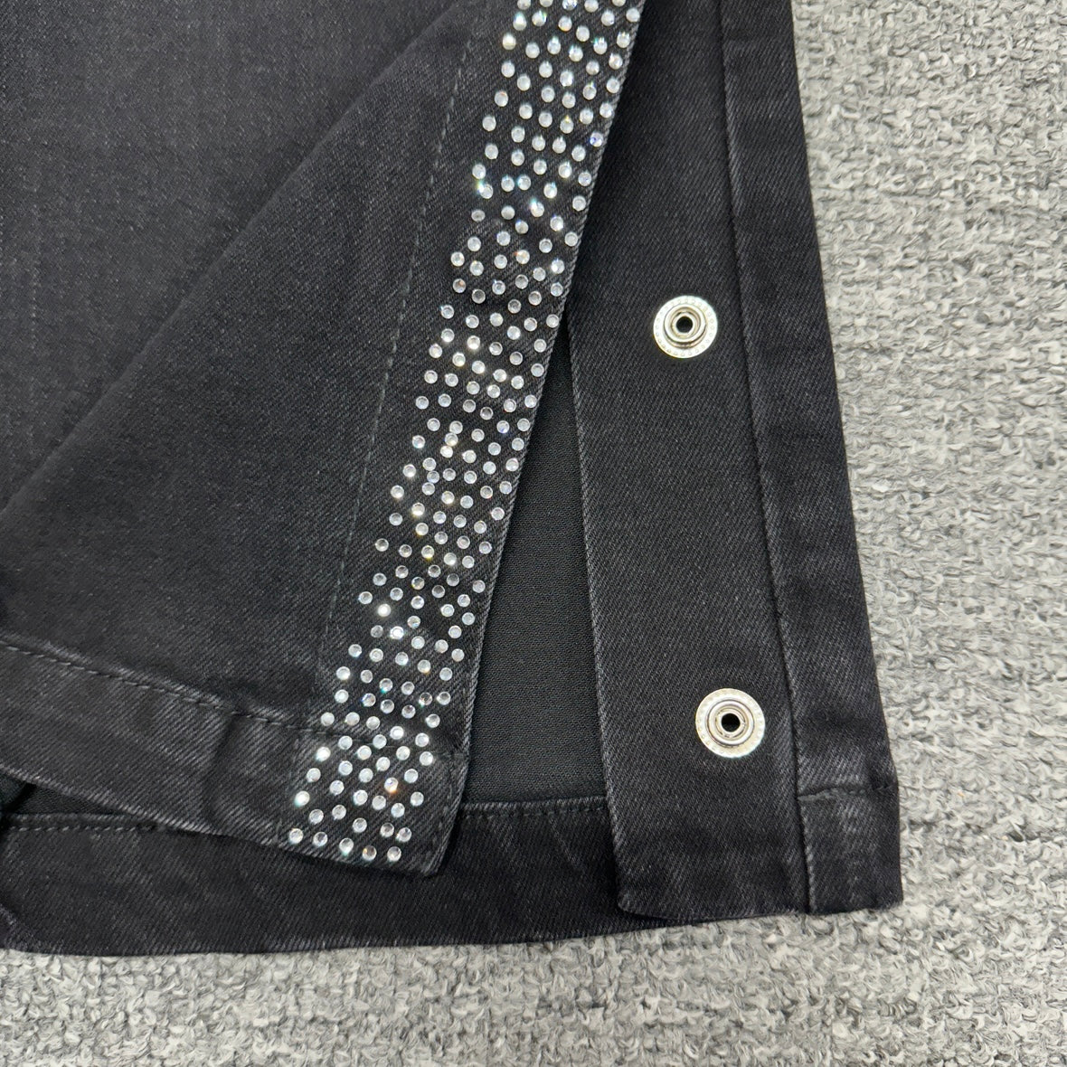 Purple Brand P004 Slim Flare Jeans Black