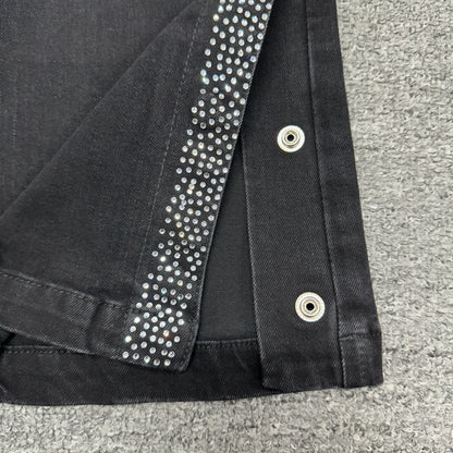 Purple Brand P004 Slim Flare Jeans Black