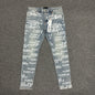 Purple Brand P001 Double Script Skinny Jeans Grey