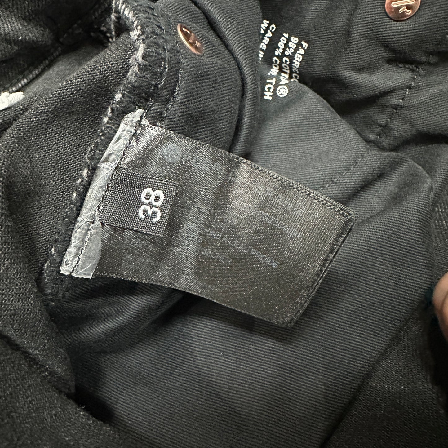 Purple Brand P004 Slim Flare Jeans Washed Black