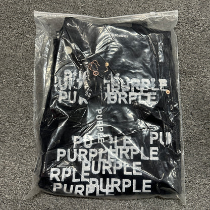 Purple Brand P001 Double Script Skinny Jeans Black
