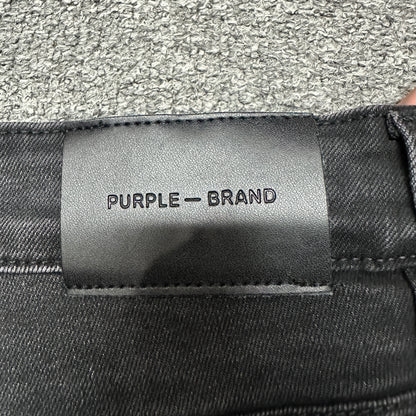 Purple Brand P005 Slim Straight Jeans Black PU11