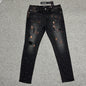 Purple Brand P005 Slim Straight Jeans Black PU11