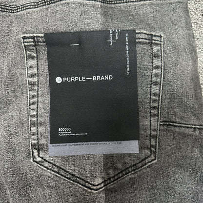Purple Brand P001 Distressed Skinny Jeans Indigo PU13