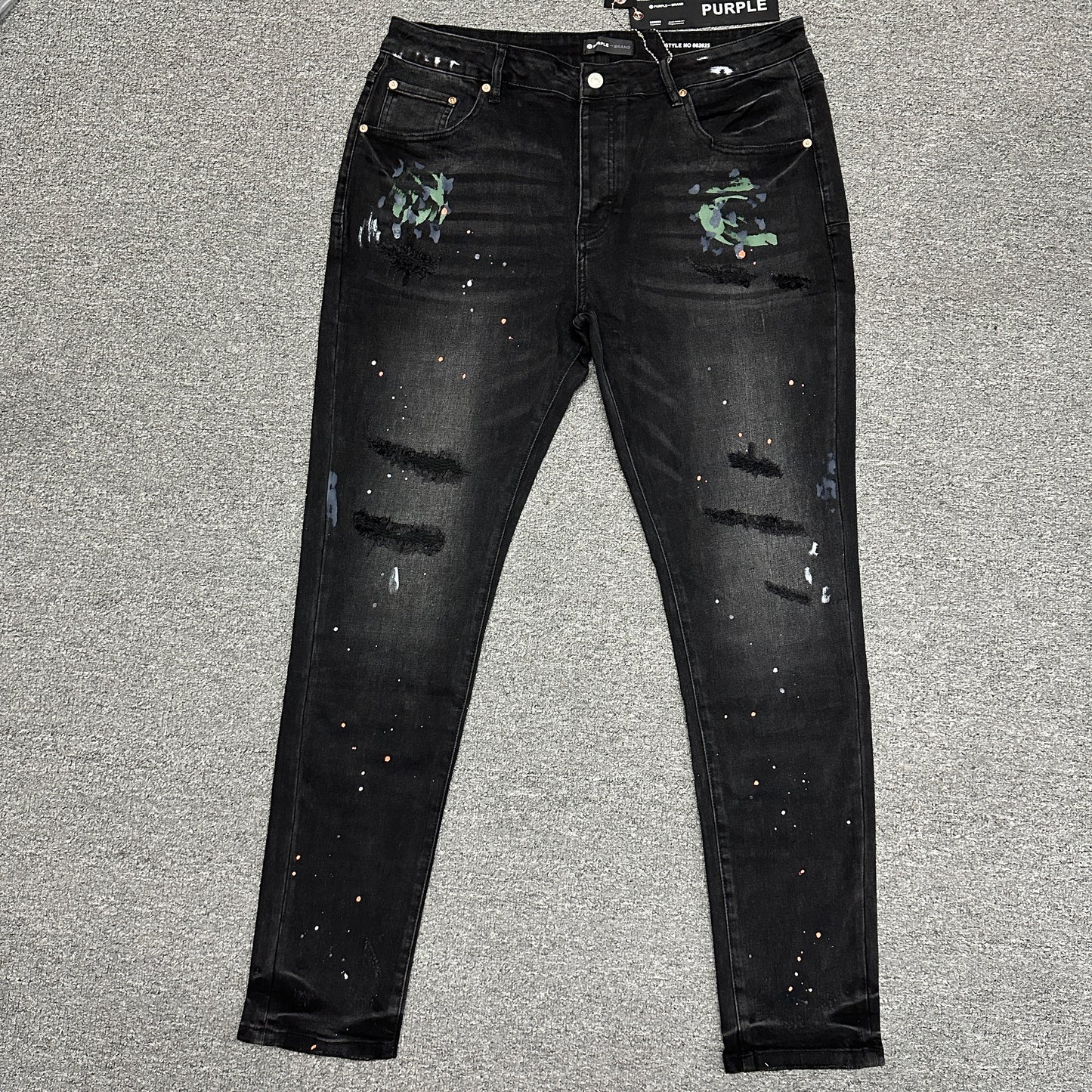 Purple Brand P011 Straight Jeans Indigo PU17