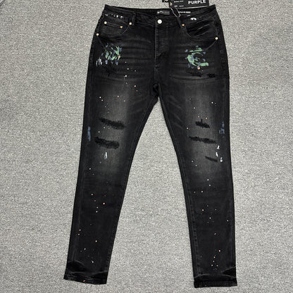 Purple Brand P011 Straight Jeans Indigo PU17