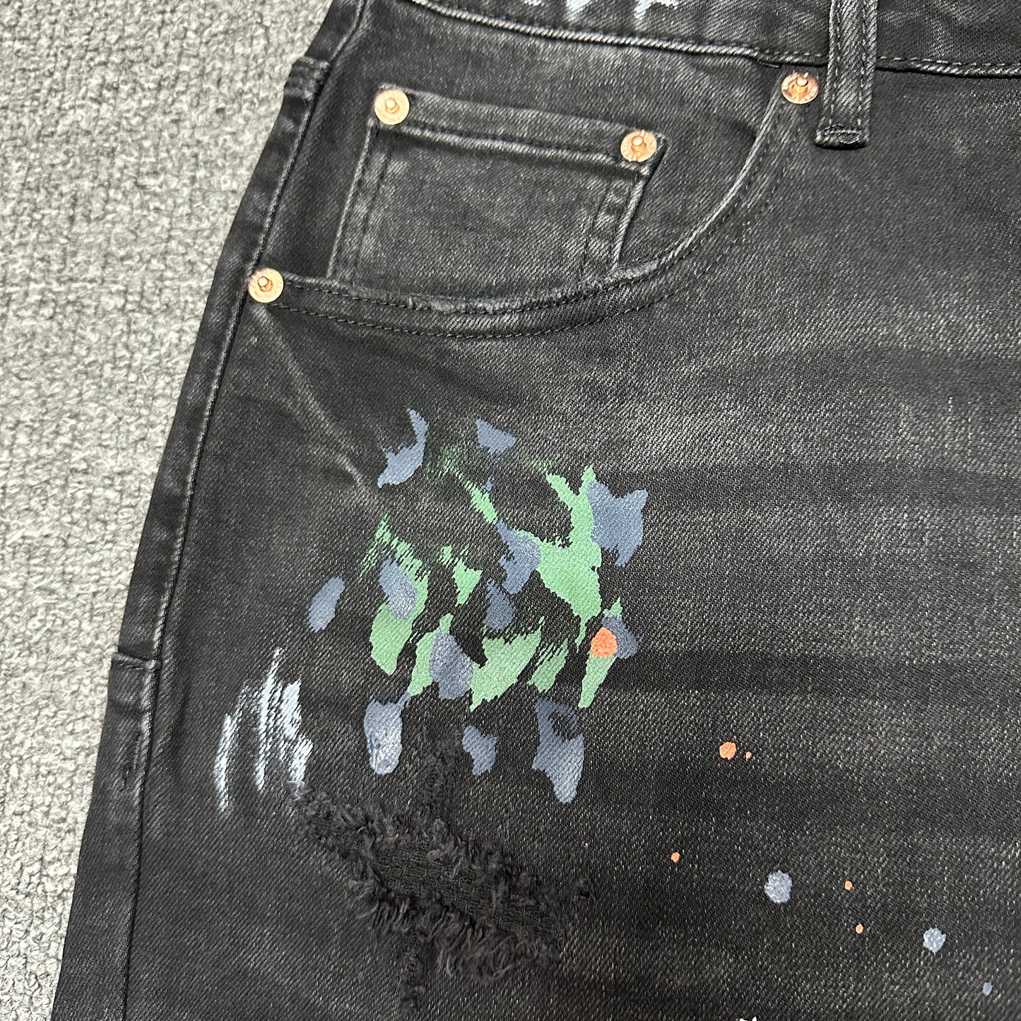 Purple Brand P011 Straight Jeans Indigo PU17