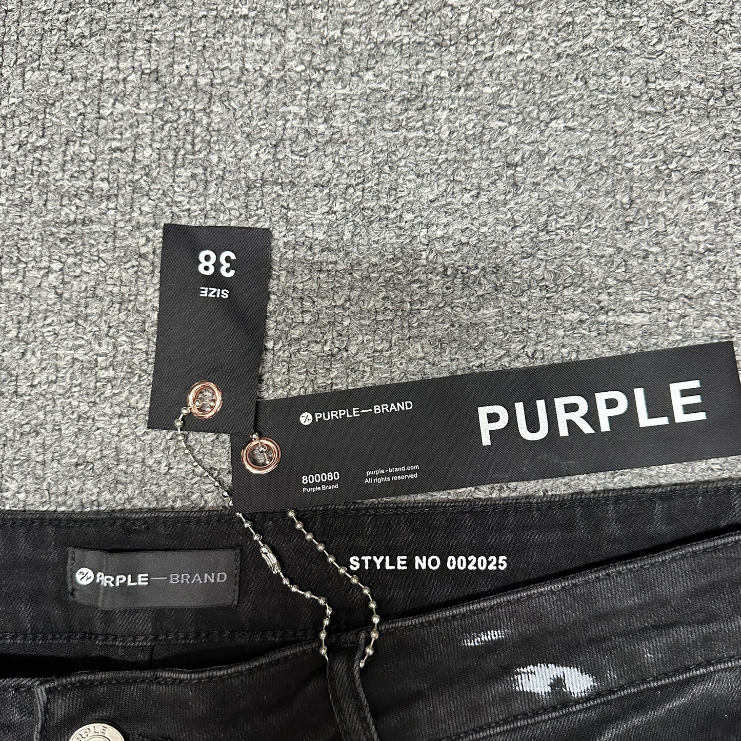 Purple Brand P011 Straight Jeans Indigo PU17